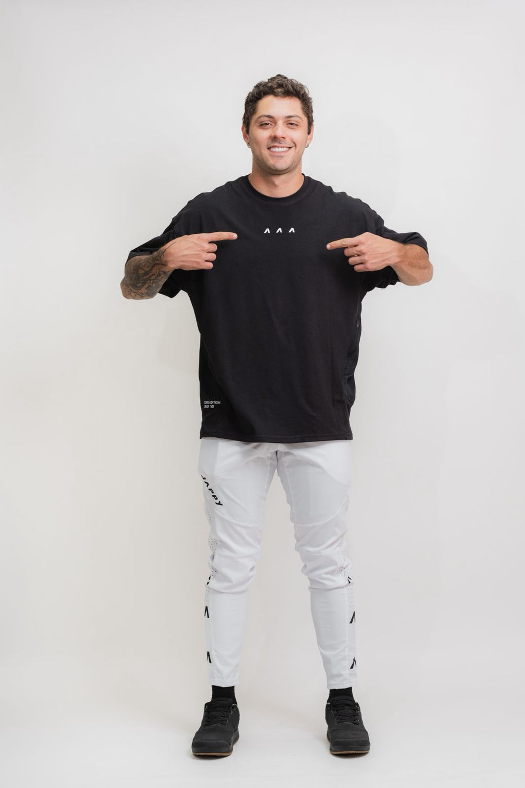 Pocket Tee MTB Jappy Orígenes Deep Black Unisex - vista 7
