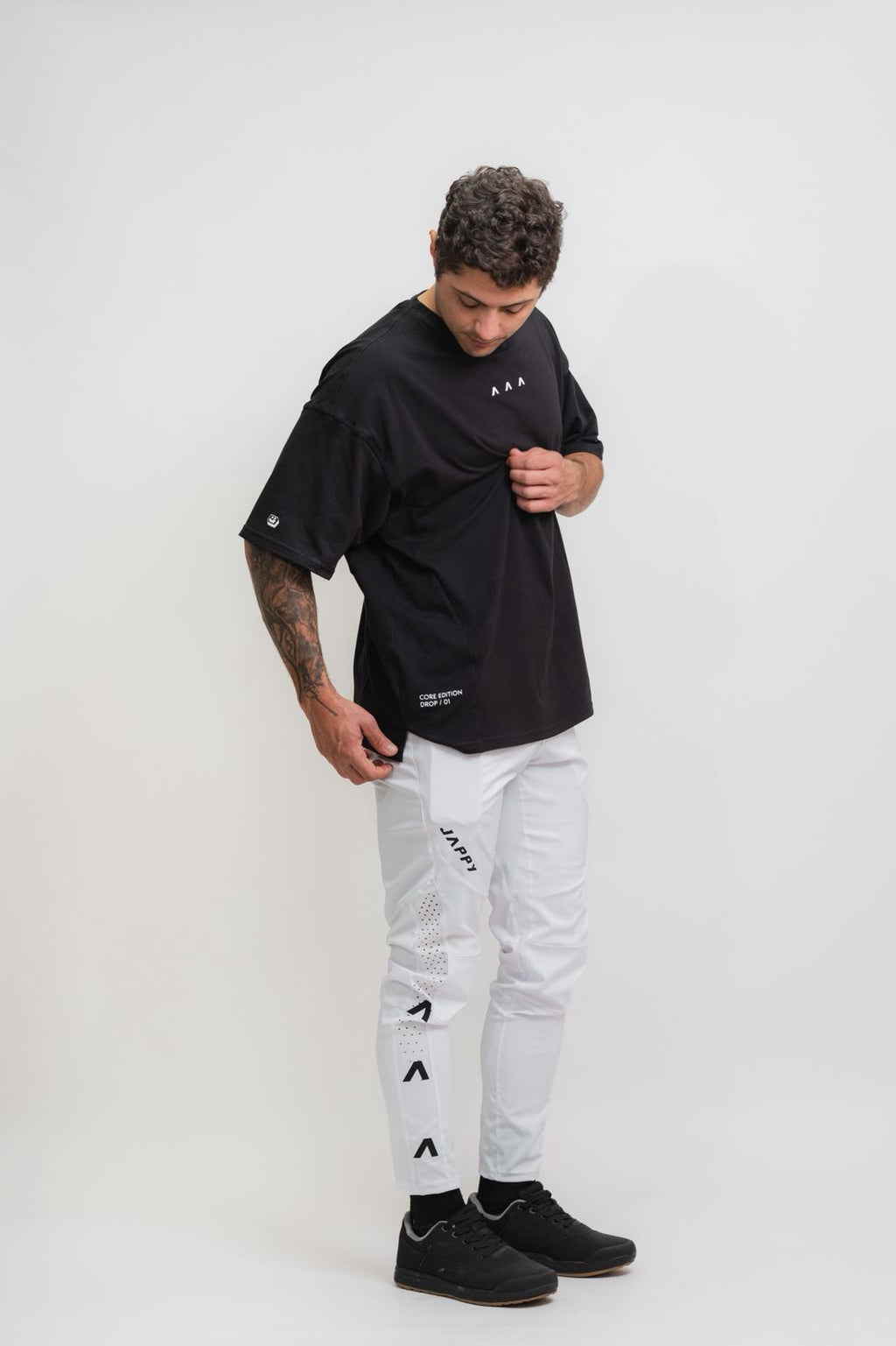 Pocket Tee MTB Jappy Orígenes Deep Black Unisex - vista 6