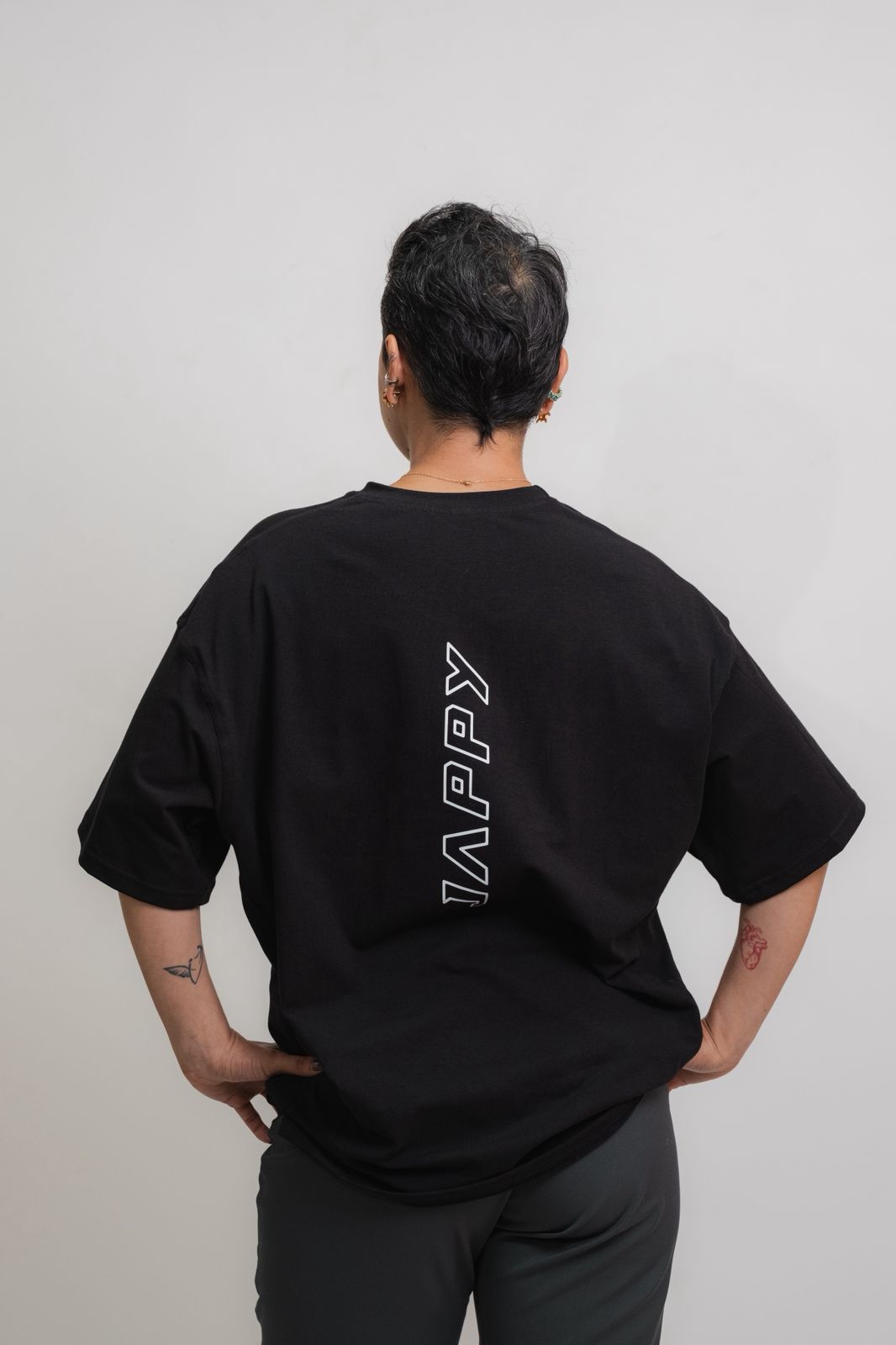 Pocket Tee MTB Jappy Orígenes Deep Black Unisex - vista 10