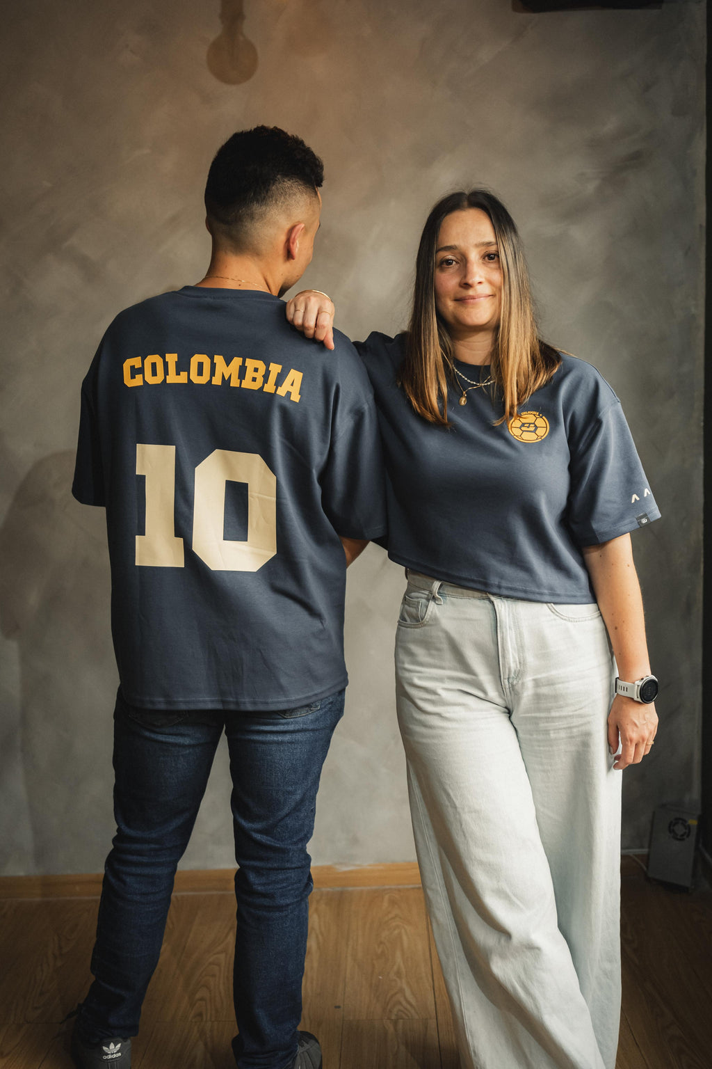 Camiseta MTB Jappy Algodón Azul Unisex - vista 3