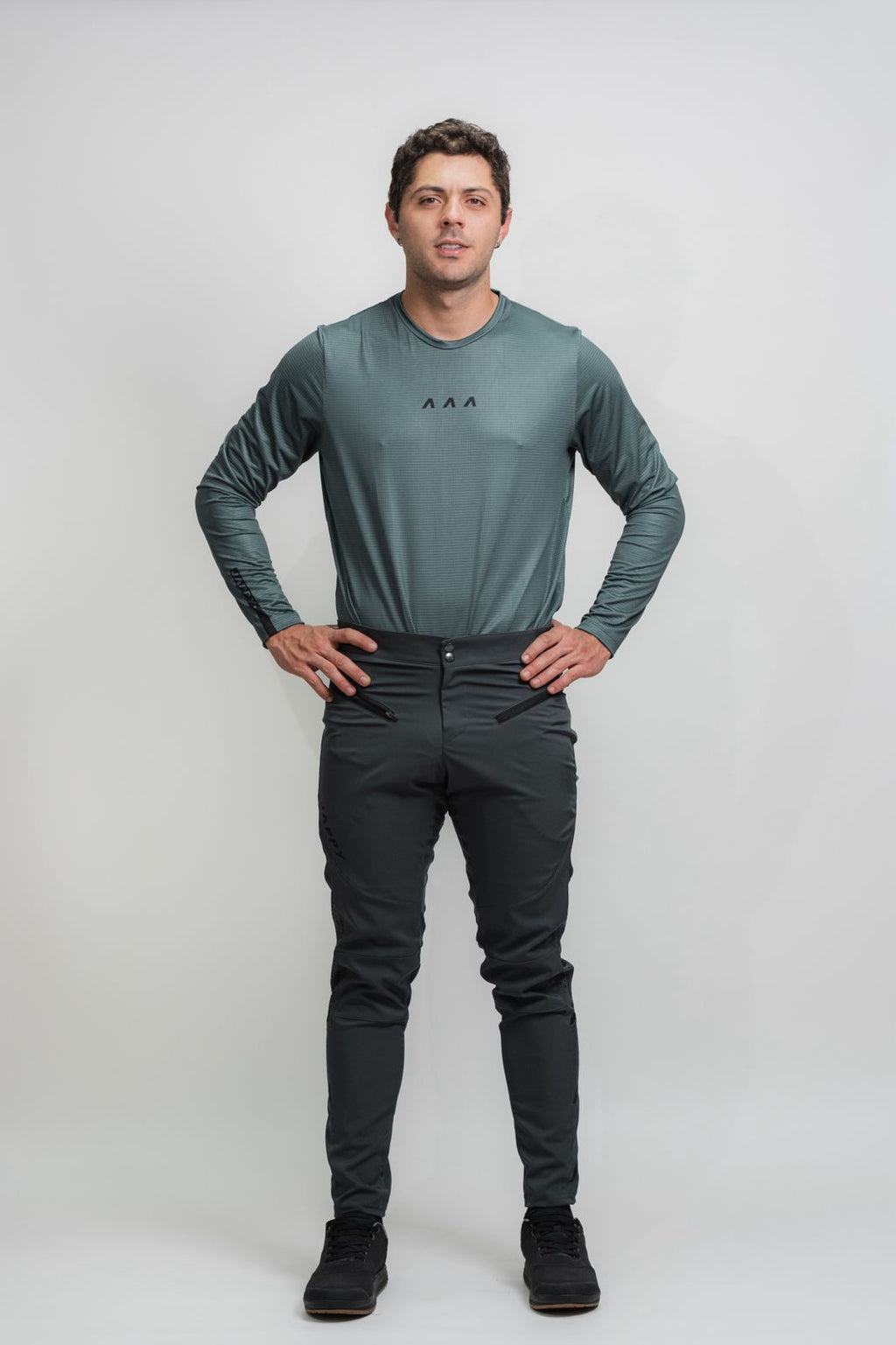 Jersey MTB Jappy Orígenes Iron Grey Hombre - vista 4