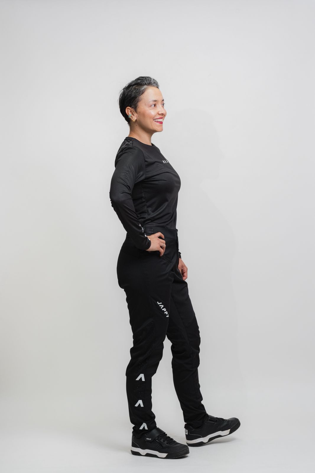 Jersey MTB Jappy Orígenes Deep Black Mujer - vista 4