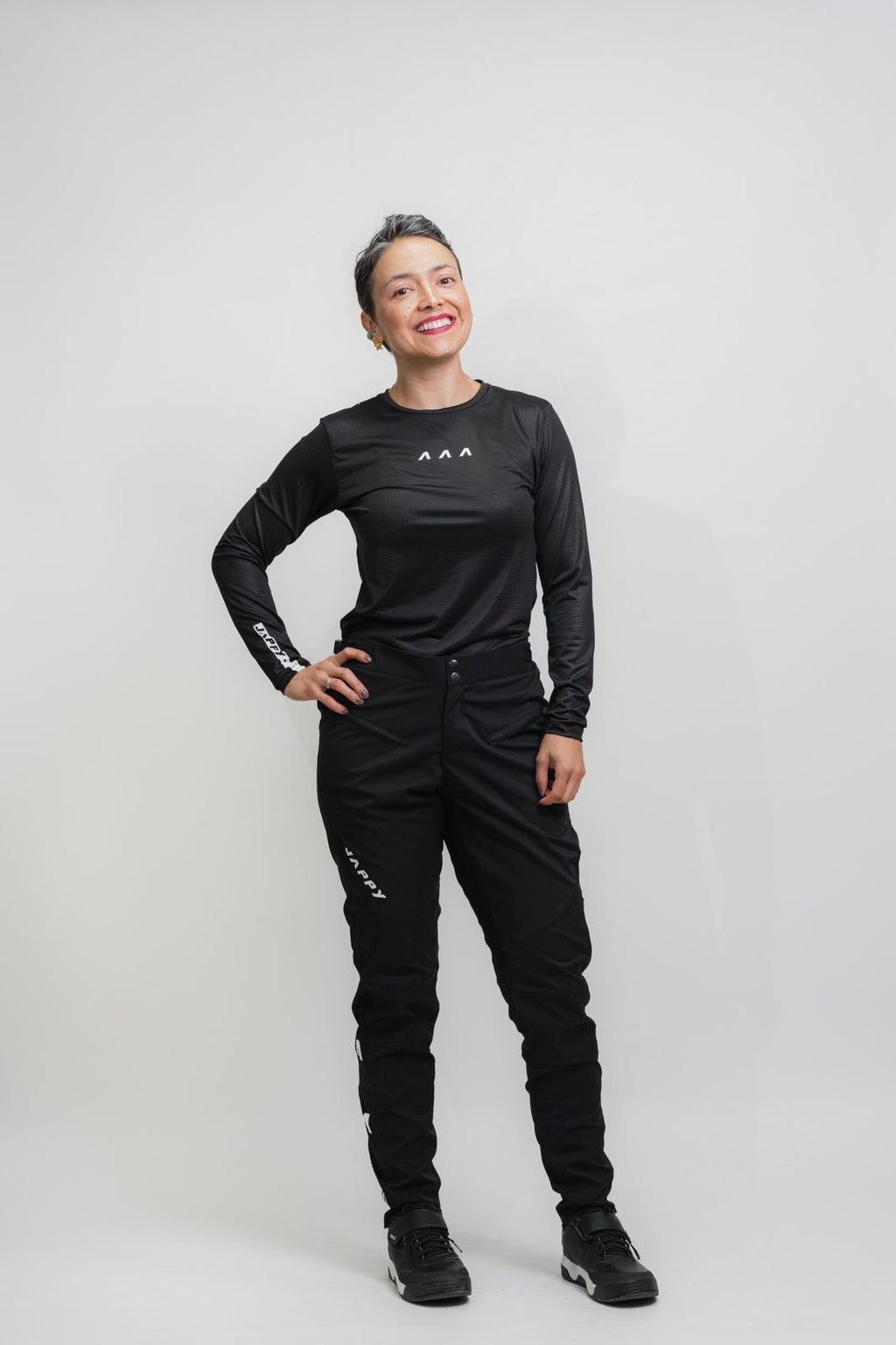 Jersey MTB Jappy Orígenes Deep Black Mujer - vista 1