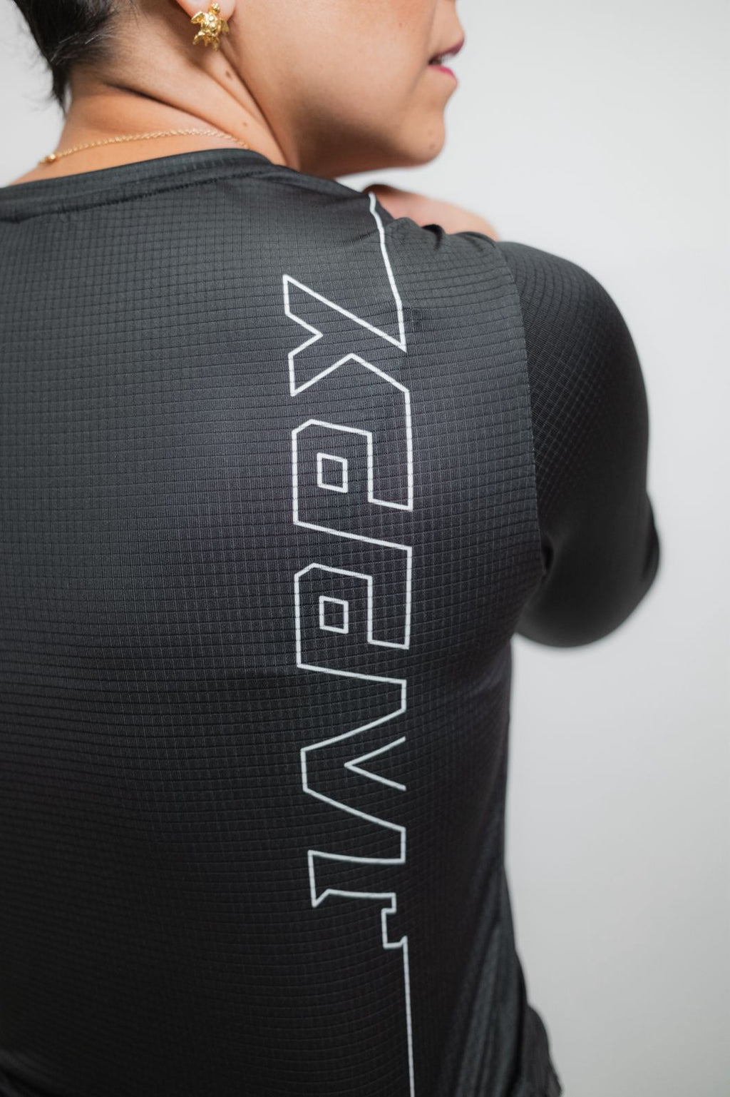 Jersey MTB Jappy Orígenes Deep Black Mujer - vista 2