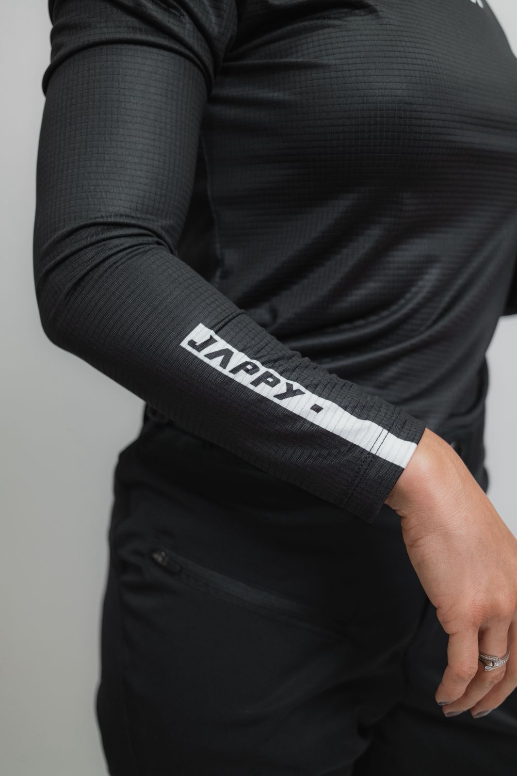Jersey MTB Jappy Orígenes Deep Black Mujer - vista 3