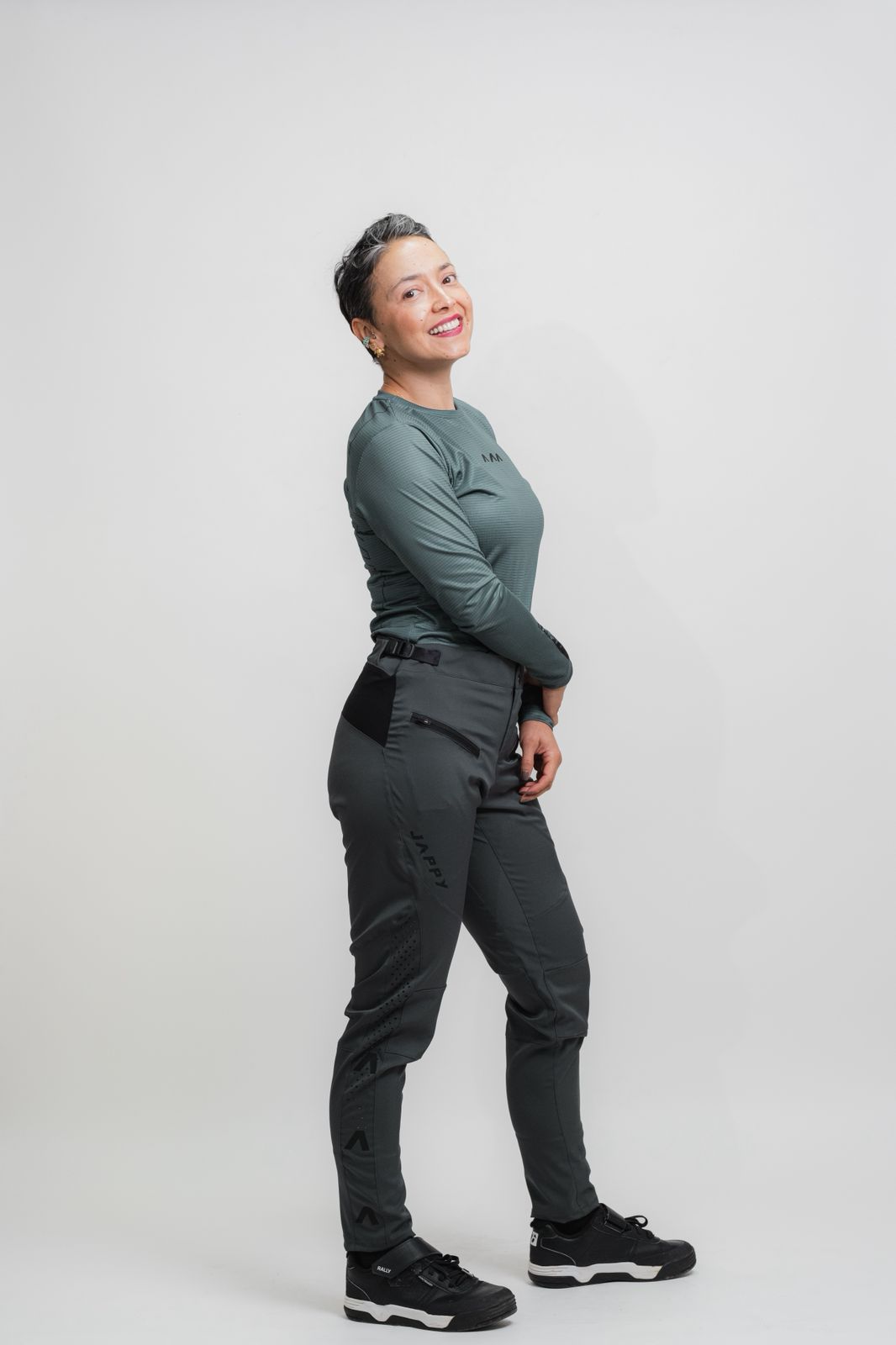 Pantalón MTB Jappy Orígenes Iron Grey Mujer - vista 3