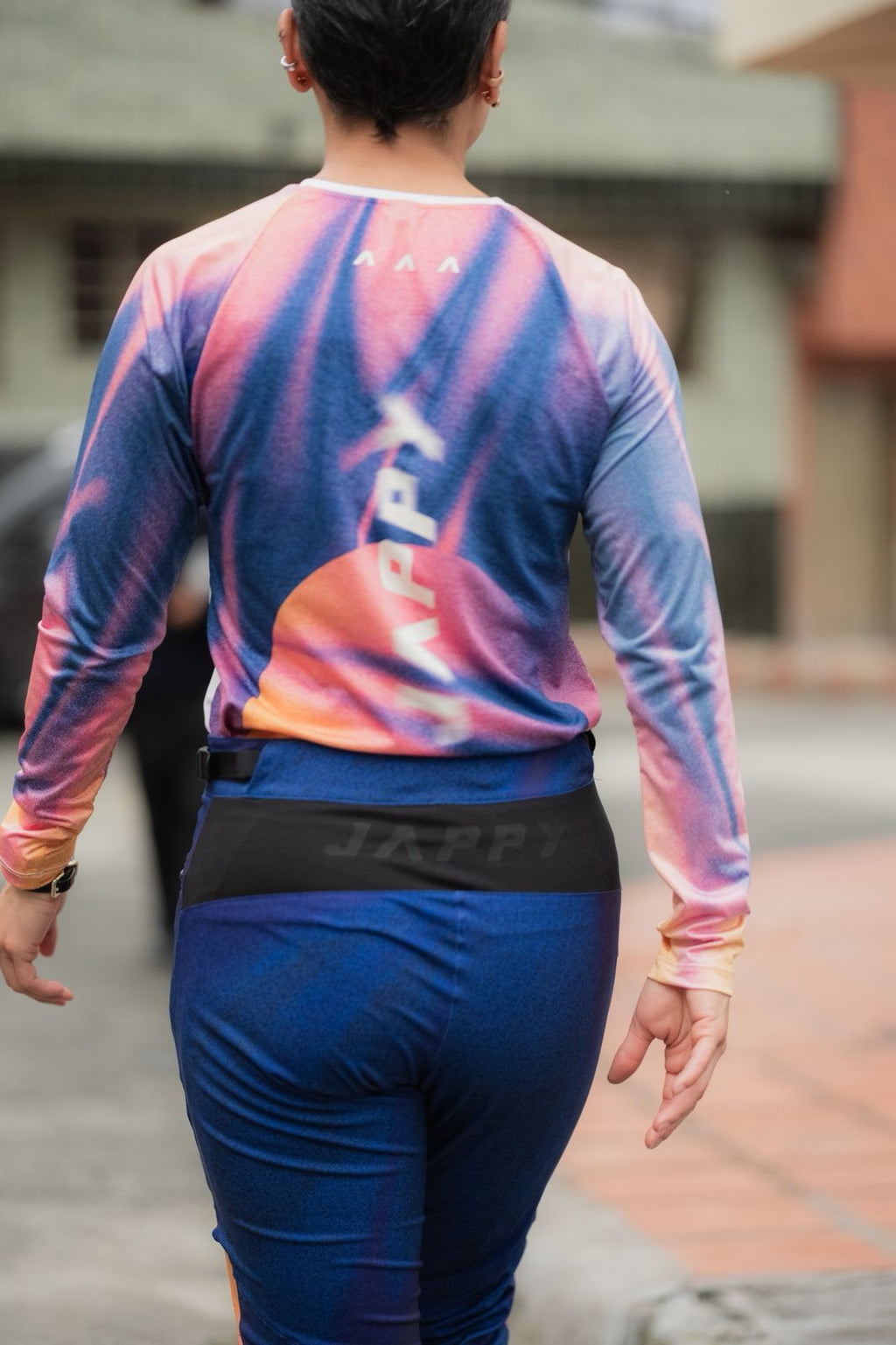 Pantalón MTB Jappy Ranglan Electric Blue Mujer - vista 7