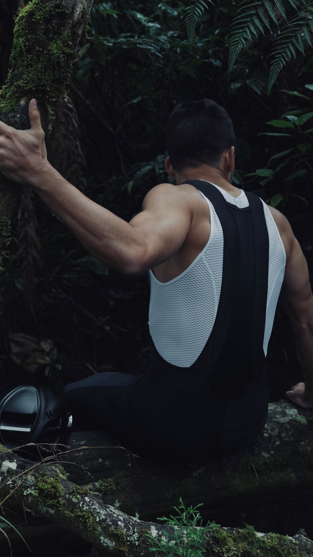 Pantaloneta ciclismo hombre Pantalón Ciclismo Largo Hombre 111Ciento Once Negro 111