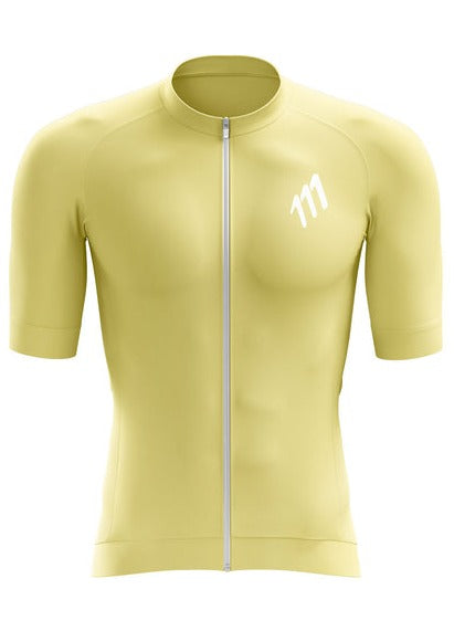 Jersey hombre Ciclismo color ambar