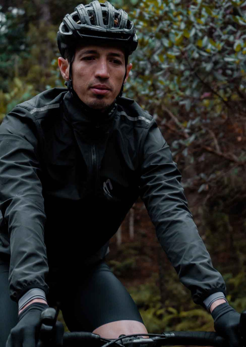 chaqueta rompevientos ciclismo