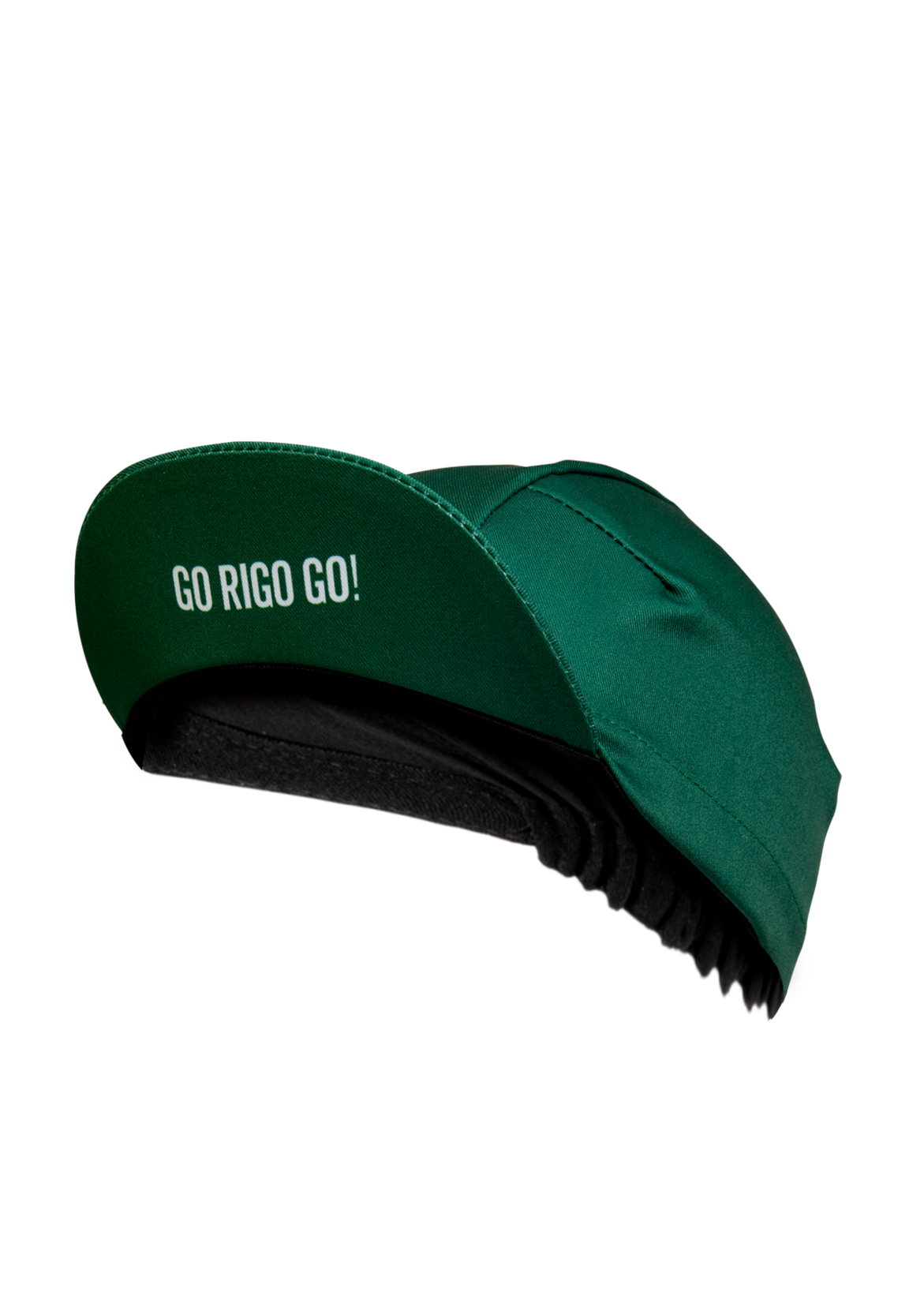 Gorra de ciclismo clasica - verde militar