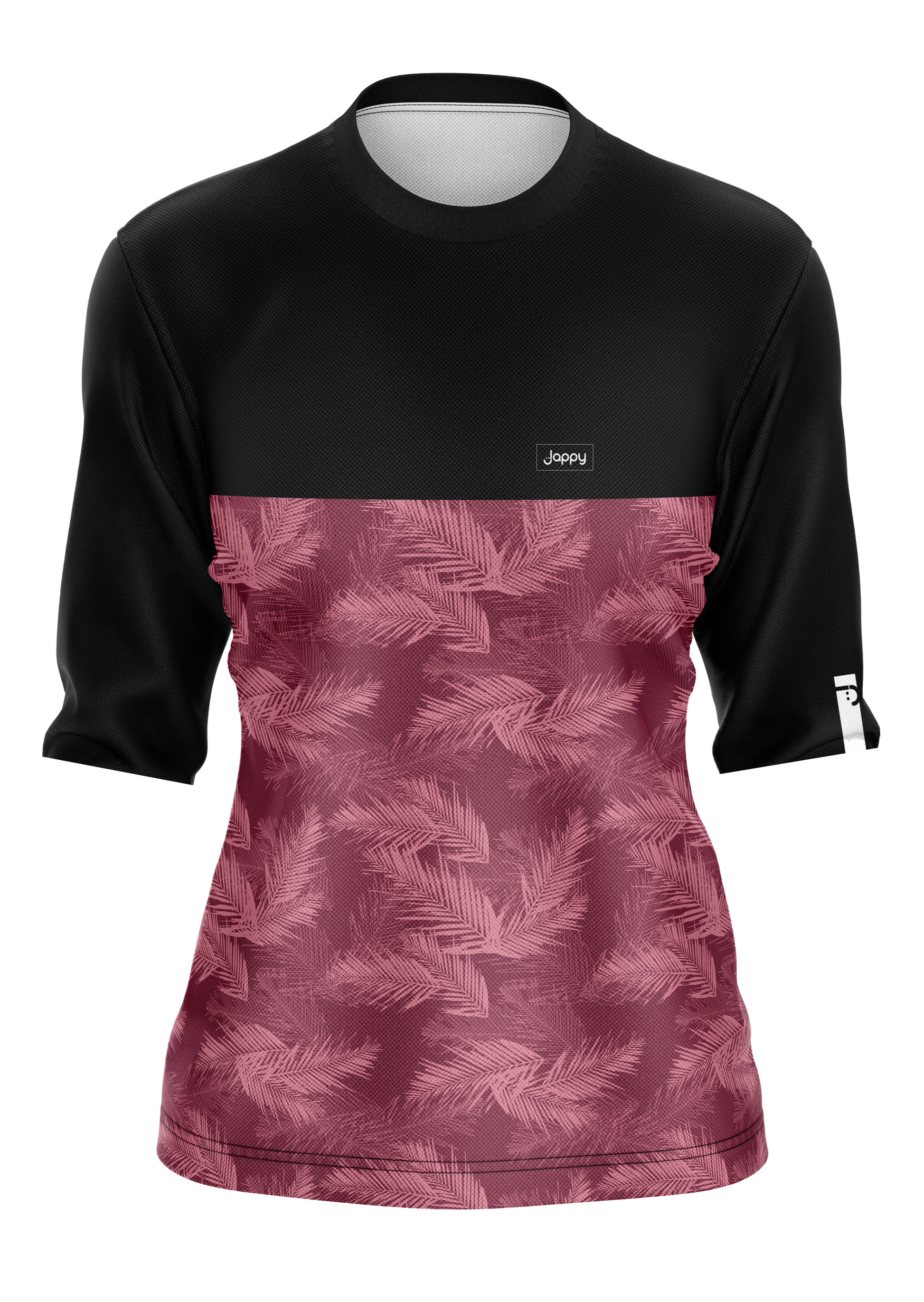 Ropa Ciclismo Colombia, Jersey MTB tropical Mujer, Raspberry