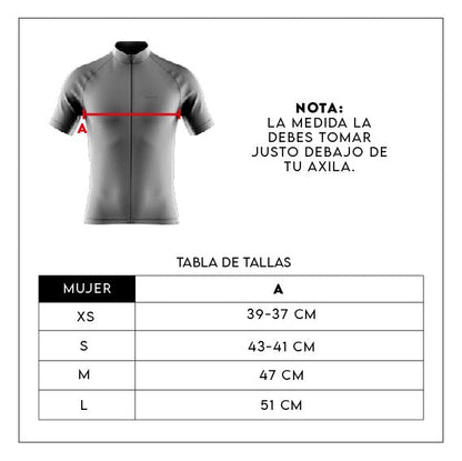 Jersey ruta mujer  - ESSENTIAL MARIN BLUE