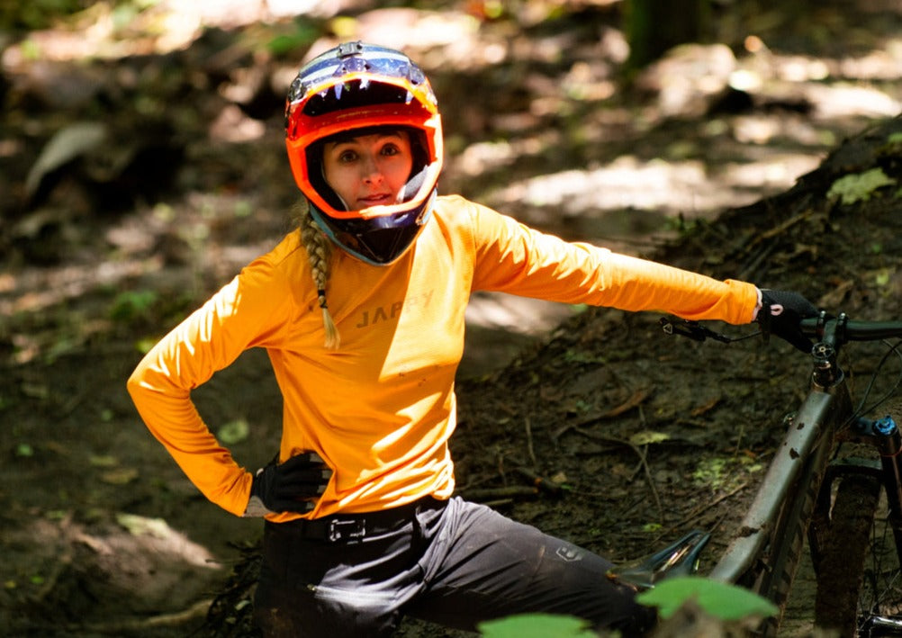 Jersey MTB color Mostaza 